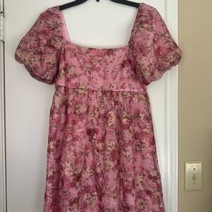 Francesca's Pink Dress